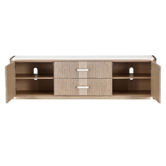 West Kensington Sea Salt Caramel Media Cabinet - Ornate Home
