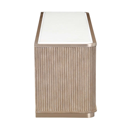 West Kensington Sea Salt Caramel Media Cabinet - Ornate Home