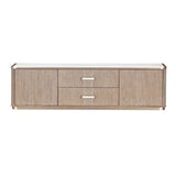 West Kensington Sea Salt Caramel Media Cabinet - Ornate Home