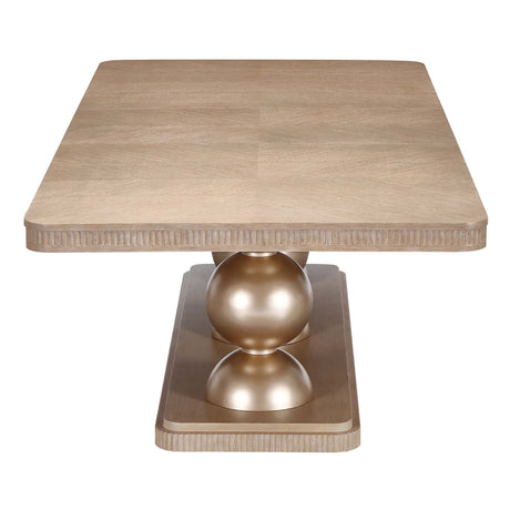 West Kensington Sea Salt Caramel Rectangular Dining Table - Ornate Home