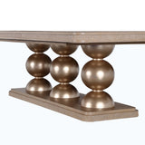 West Kensington Sea Salt Caramel Rectangular Dining Table - Ornate Home