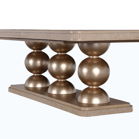 West Kensington Sea Salt Caramel Rectangular Dining Table - Ornate Home