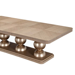 West Kensington Sea Salt Caramel Rectangular Dining Table - Ornate Home