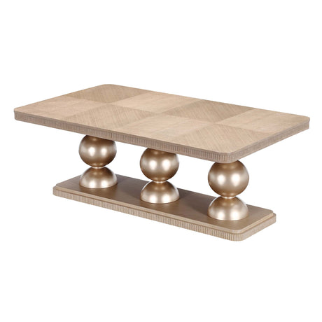 West Kensington Sea Salt Caramel Rectangular Dining Table - Ornate Home