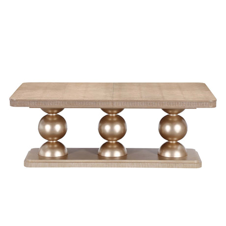 West Kensington Sea Salt Caramel Rectangular Dining Table - Ornate Home