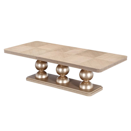 West Kensington Sea Salt Caramel Rectangular Dining Table - Ornate Home