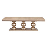 West Kensington Sea Salt Caramel Rectangular Dining Table - Ornate Home