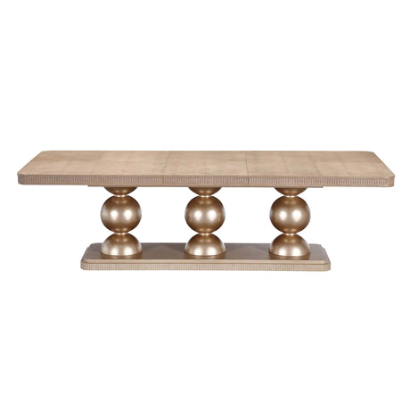 West Kensington Sea Salt Caramel Rectangular Dining Table - Ornate Home
