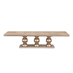 West Kensington Sea Salt Caramel Rectangular Dining Table - Ornate Home