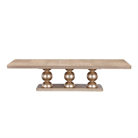 West Kensington Sea Salt Caramel Rectangular Dining Table - Ornate Home