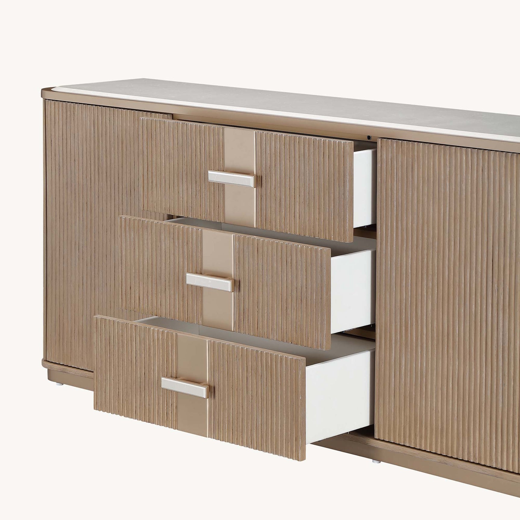 West Kensington Sea Salt Caramel Sideboard - Ornate Home