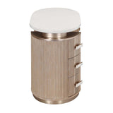 West Kensington Sea Salt Caramel Vanity with Mirror - Ornate Home