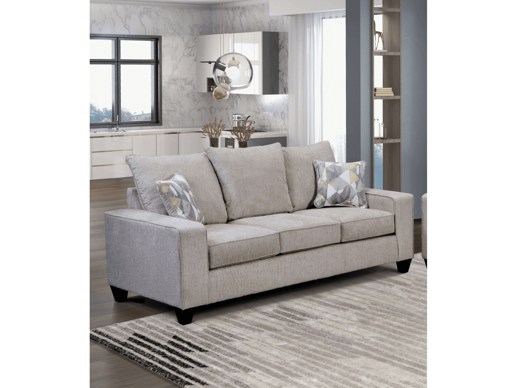 West action Beige Sofa - Ornate Home