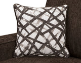 West action Chocolate Loveseat - Ornate Home