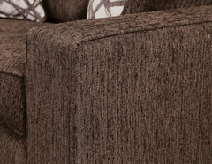 West action Chocolate Loveseat - Ornate Home