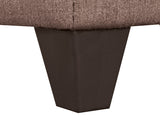 West action Chocolate Loveseat - Ornate Home