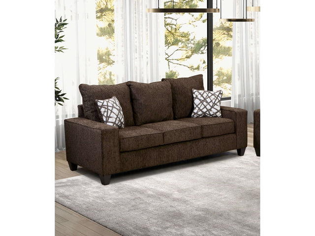 West action Chocolate Sofa - Ornate Home