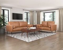 Westcliffe Caramel Loveseat - Ornate Home