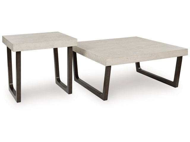 Westenfort Espresso/Gray Occasional Table Set (Set of 2) (Online Special Price) - Ornate Home