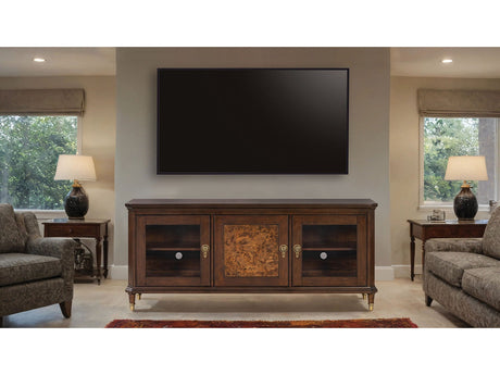 Westerham Dark Cherry 70" TV Stand - Ornate Home