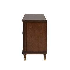 Westerham Dark Cherry 70" TV Stand - Ornate Home