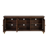 Westerham Dark Cherry 70" TV Stand - Ornate Home