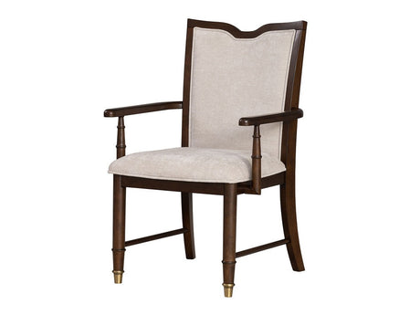 Westerham Dark Cherry Arm Chair (Set of 2) - Ornate Home