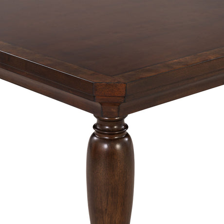 Westerham Dark Cherry Dining Table w/ 18" Leaf - Ornate Home