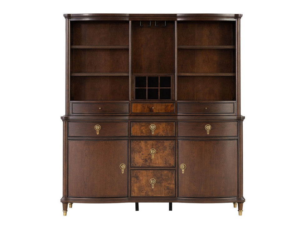 Westerham Dark Cherry Hutch & Buffet - Ornate Home