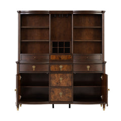 Westerham Dark Cherry Hutch & Buffet - Ornate Home