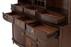 Westerham Dark Cherry Hutch & Buffet - Ornate Home