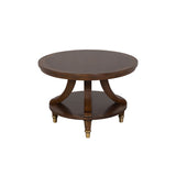 Westerham Dark Cherry Oval Cocktail Table - Ornate Home