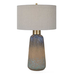 Western Sky Multicolor Ceramic Table Lamp - Ornate Home