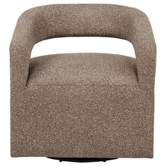 Westhill Rocky Road Boucle Upholstered Swivel Accent Chair - Ornate Home