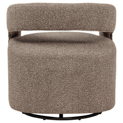 Westhill Rocky Road Boucle Upholstered Swivel Accent Chair - Ornate Home