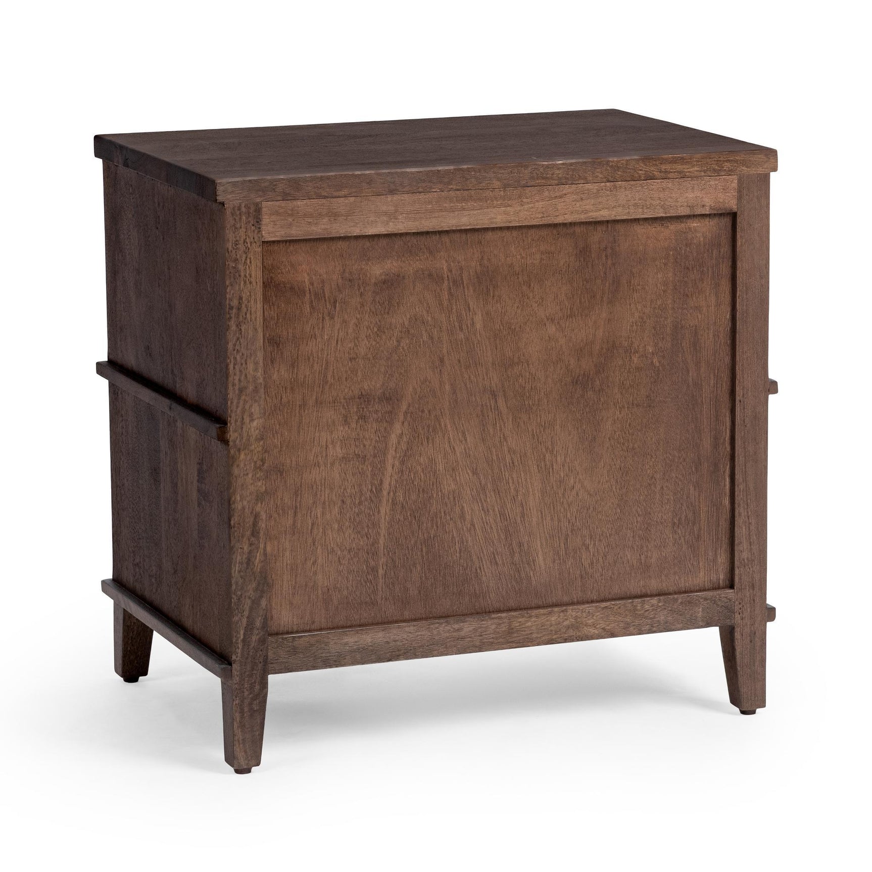 Westlake Auburn Walnut 2 Drawer Nightstand - Ornate Home