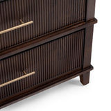 Westlake Auburn Walnut 3 Drawer Chest - Ornate Home