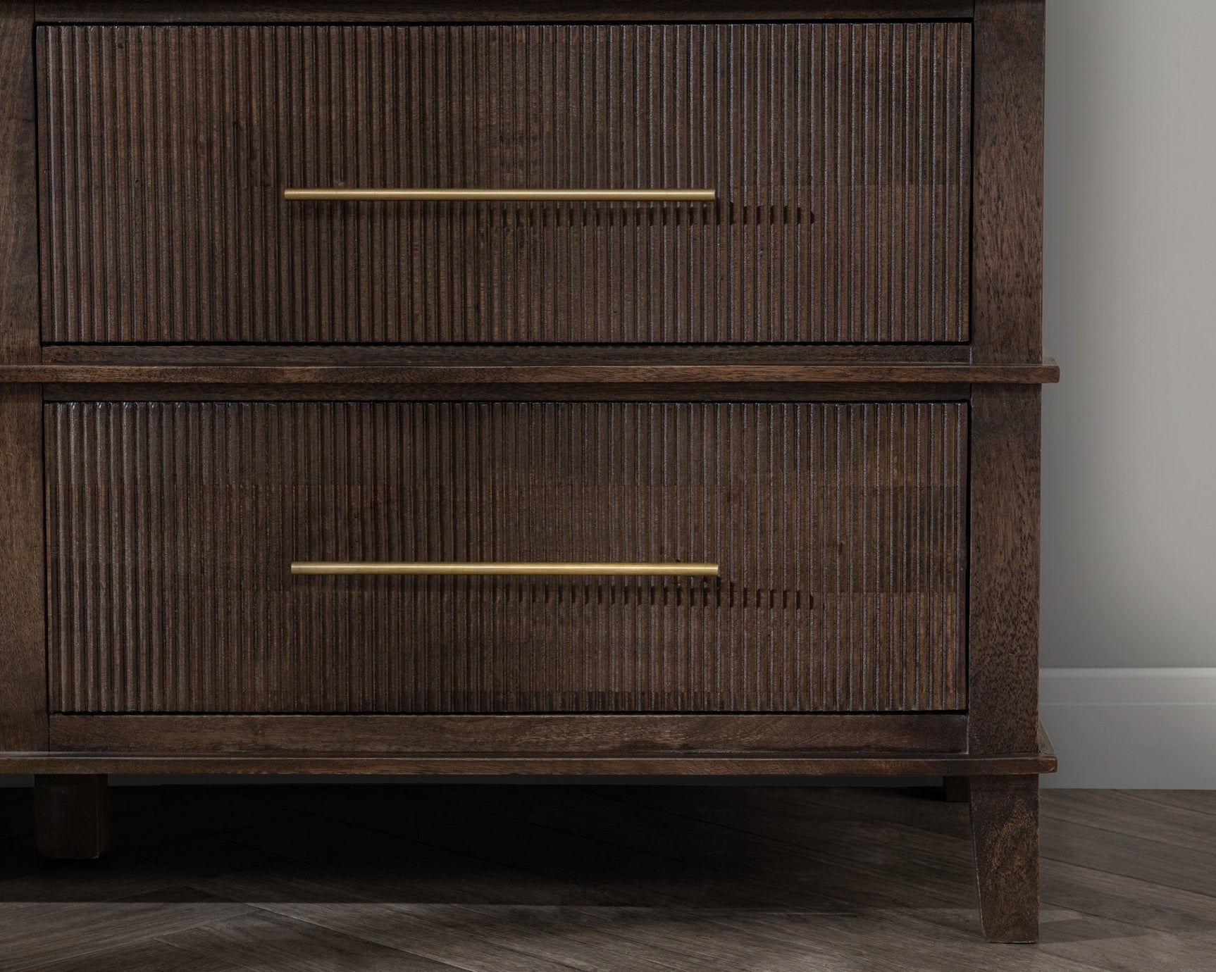 Westlake Auburn Walnut 6 Drawer Dresser - Ornate Home