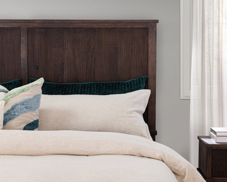 Westlake Auburn Walnut King Bed - Ornate Home