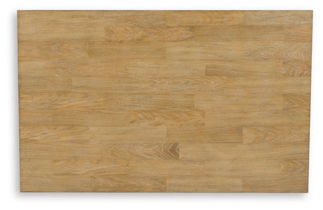 Westlinport Antique White/Natural Counter Height Dining Table - Ornate Home