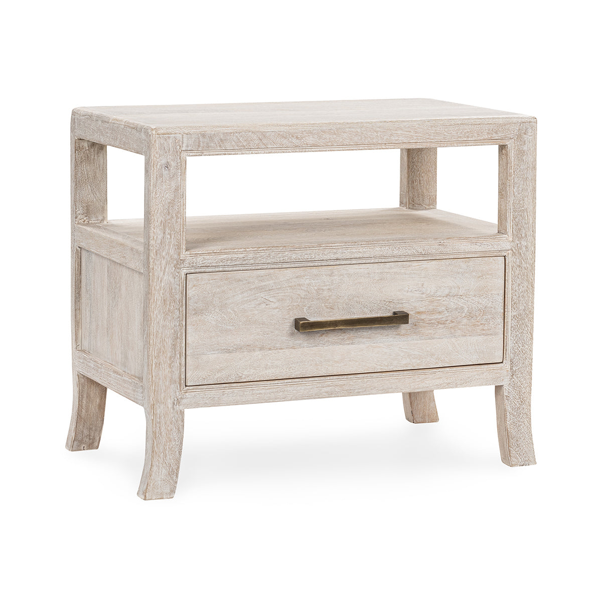 Westmont Creamwood 1 Drawer Nightstand - Ornate Home