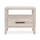 Westmont Creamwood 1 Drawer Nightstand - Ornate Home