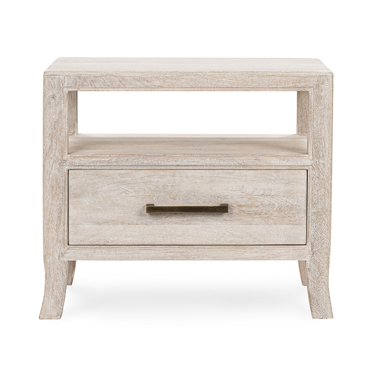 Westmont Creamwood 1 Drawer Nightstand - Ornate Home