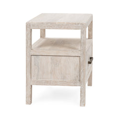 Westmont Creamwood 1 Drawer Nightstand - Ornate Home