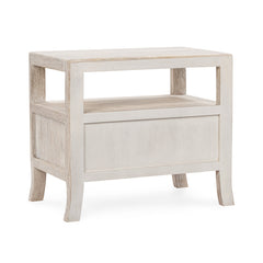 Westmont Creamwood 1 Drawer Nightstand - Ornate Home