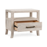 Westmont Creamwood 1 Drawer Nightstand - Ornate Home