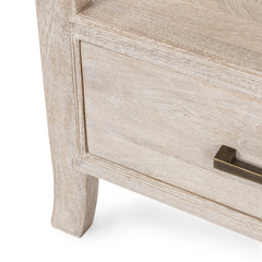 Westmont Creamwood 1 Drawer Nightstand - Ornate Home