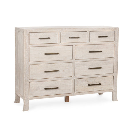 Westmont Creamwood 9 Drawer Dresser - Ornate Home