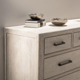 Westmont Creamwood 9 Drawer Dresser - Ornate Home
