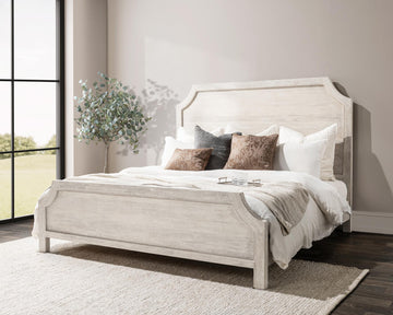 Westmont Creamwood Bed - Ornate Home